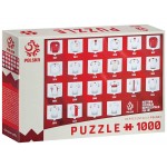 Puzzle PZPN 1000 koszulki
