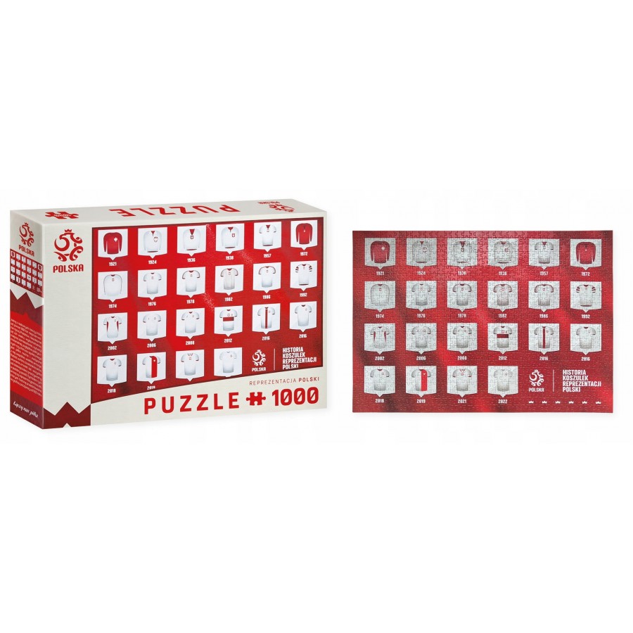 Puzzle PZPN 1000 koszulki