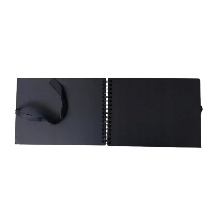 Album baza do zdobienia 285x210 mm 35 kartek CZARNY