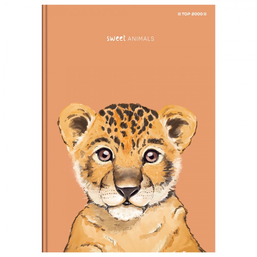Zeszyt Brulion Top2000 Twarda Okładka Linia A5 96K Sweet Animals