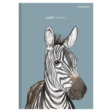 Zeszyt Brulion Top2000 Twarda Okładka Linia A5 96K Sweet Animals