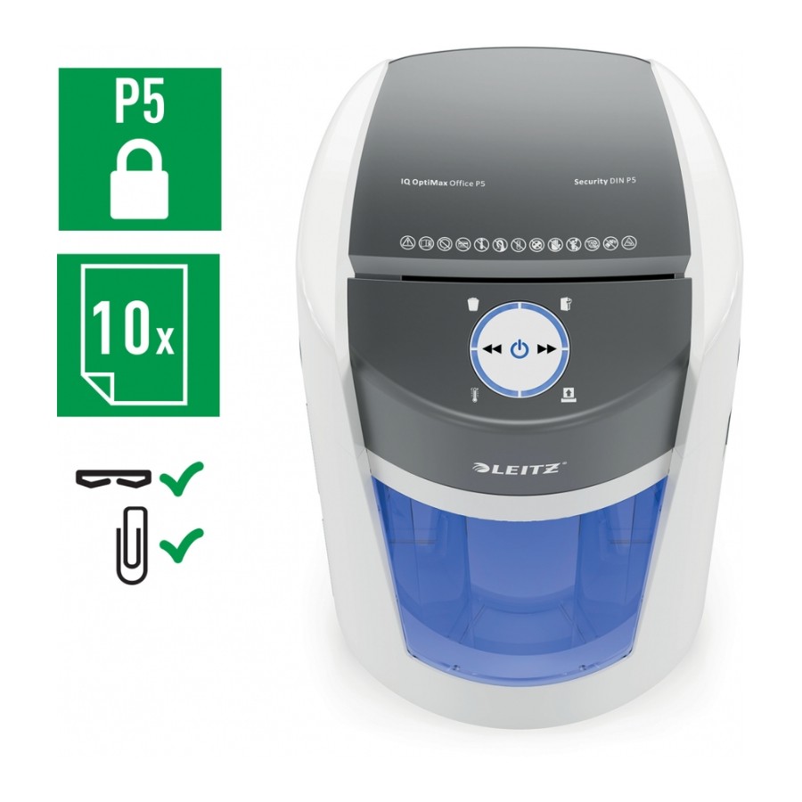 Niszczarka Leitz IQ OptiMax Office P5
