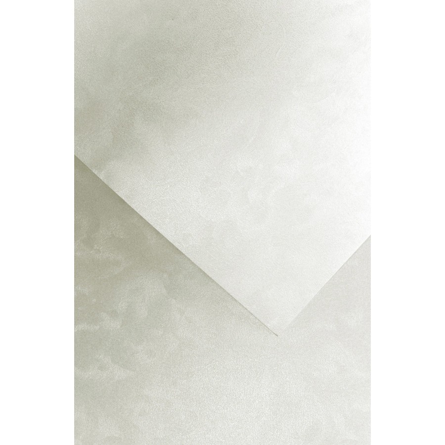 Karton papier ozdobny A4 Galeria Papieru Premium PERŁA Biały 20 arkuszy
