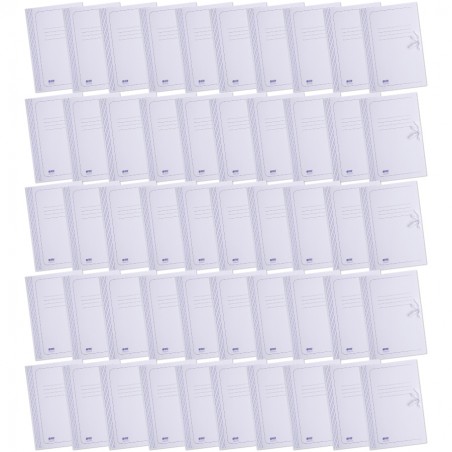 Teczka wiązana A4 papierowa biała Bigo 50szt