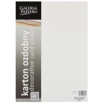 Karton Wizytówkowy A4 20 arkuszy 240G/m2, Płótno Biały