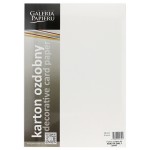 Karton Wizytówkowy A4 20 arkuszy 240G/m2, Kratka Biały