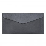 Koperty ozdobne DL Galeria Papieru Pearl 150g klejone na mokro CZARNE