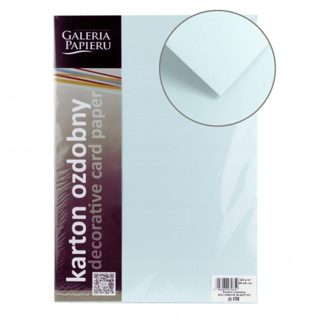 Karton papier ozdobny A4 Millenium 220g Błękitny