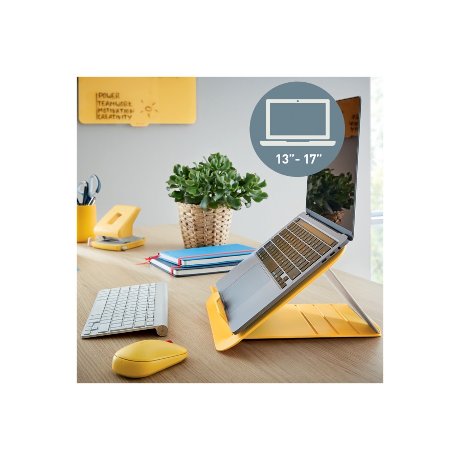 Podstawka pod laptopa Leitz Ergo Cosy żółta