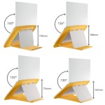Podstawka pod laptopa Leitz Ergo Cosy żółta