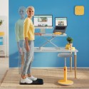 Podstawka pod laptopa Leitz Ergo Cosy żółta