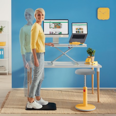 Podstawka pod laptopa Leitz Ergo Cosy żółta