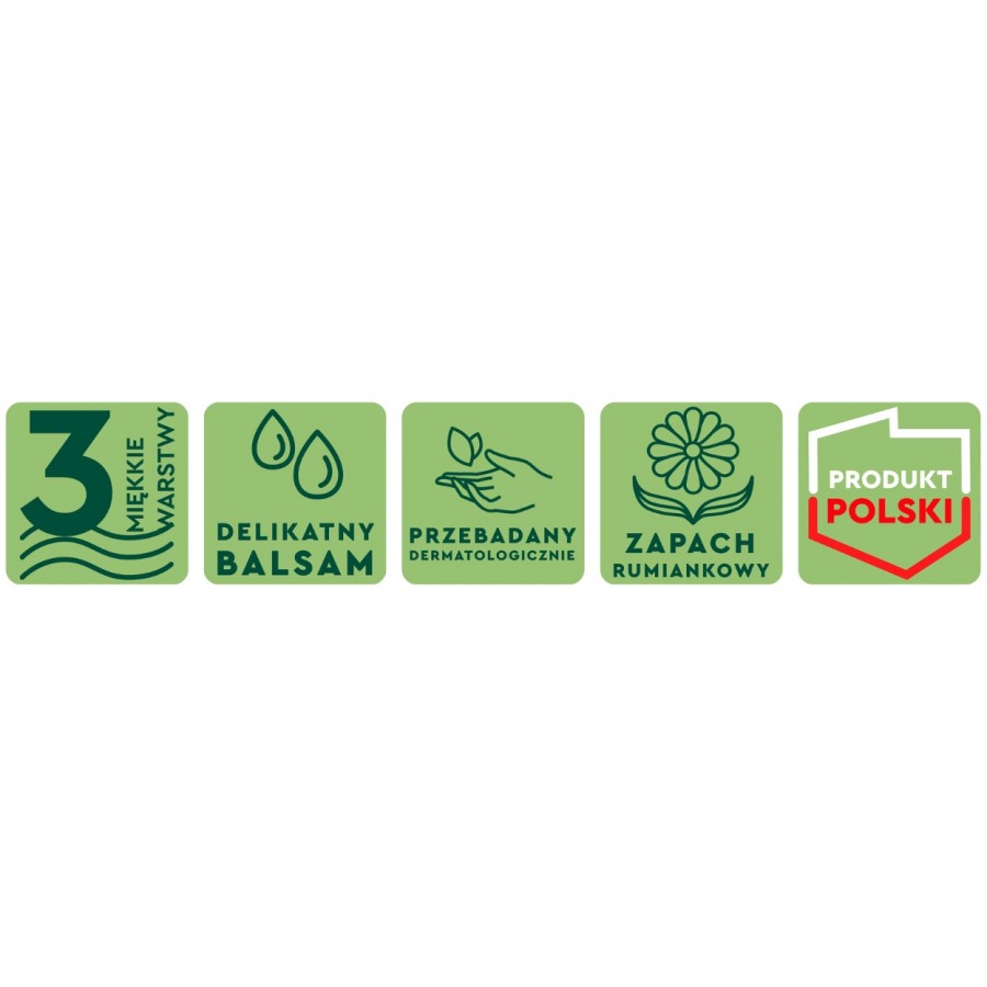 Mola SENSITIVE Papier toaletowy Balsam Rumiankowy - 8 pak