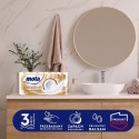 Mola SENSITIVE Papier toaletowy Mleczko Kokosowe - 8 pak