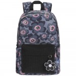 PLECAK SZKOLNY OXFORD BLOOM SZARY