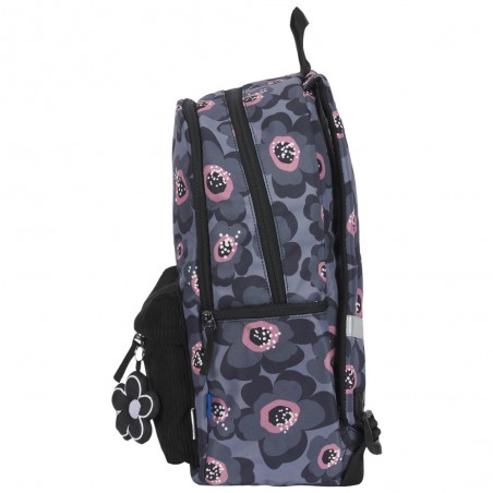 PLECAK SZKOLNY OXFORD BLOOM SZARY