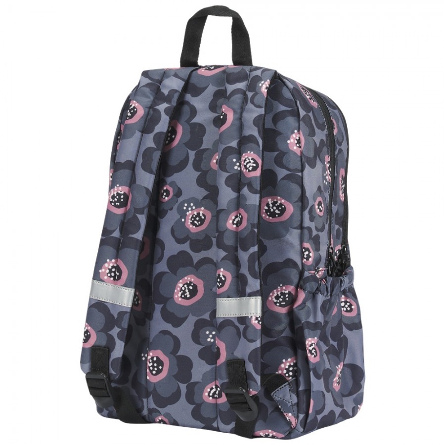 PLECAK SZKOLNY OXFORD BLOOM SZARY