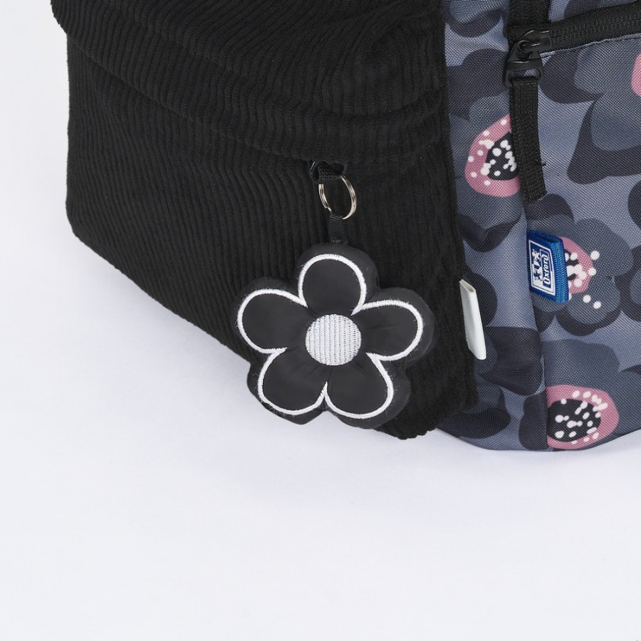 PLECAK SZKOLNY OXFORD BLOOM SZARY