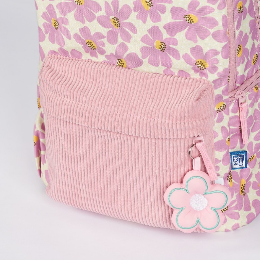 PLECAK SZKOLNY OXFORD BLOOM RÓŻOWY