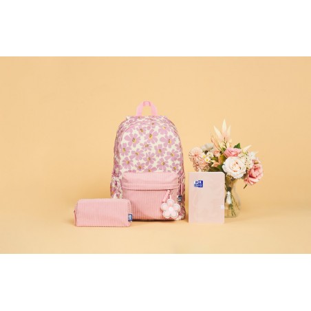 PLECAK SZKOLNY OXFORD BLOOM RÓŻOWY