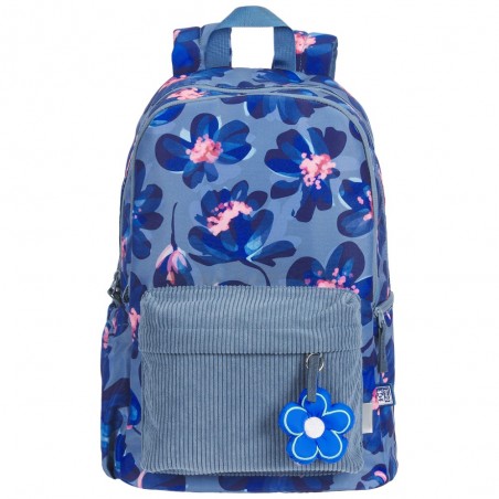 PLECAK SZKOLNY OXFORD BLOOM NIEBIESKI