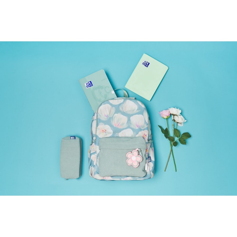 PLECAK SZKOLNY OXFORD BLOOM MIĘTOWY