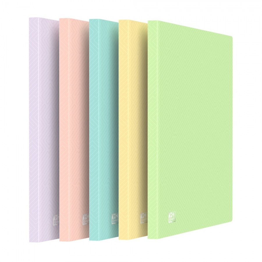 ALBUM OFERTOWY OXFORD URBAN PASTEL PP A4/20K MIX KOLORÓW