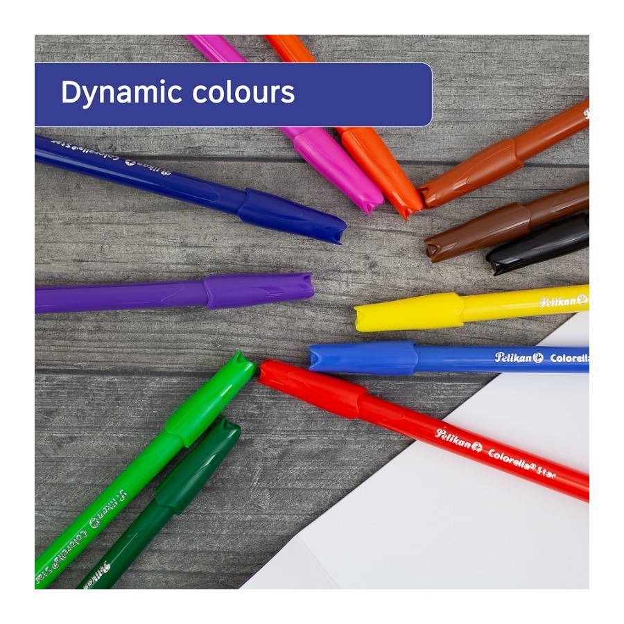 FLAMASTRY PELIKAN COLORELLA C302 12 KOLOR BL1