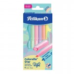 Flamastry PELIKAN COLORELLA C302 pastelowe 6 kolorów