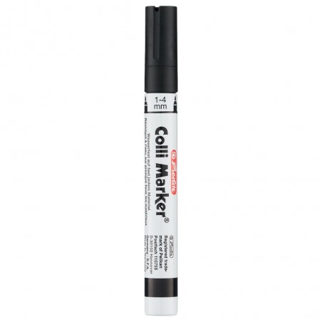 Marker wodoodporny HERLITZ COLLI permanentny CZARNY