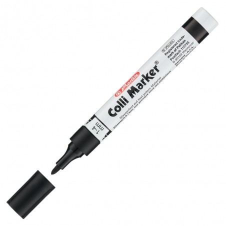 Marker wodoodporny HERLITZ COLLI permanentny CZARNY