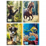 Teczka z gumką A4 Herlitz ANIMALS 1 szt. mix wzorów