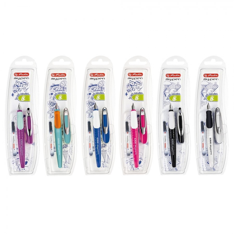 Pióro wieczne HERLITZ my.pen dla leworęcznych 1 szt. mix kolorów