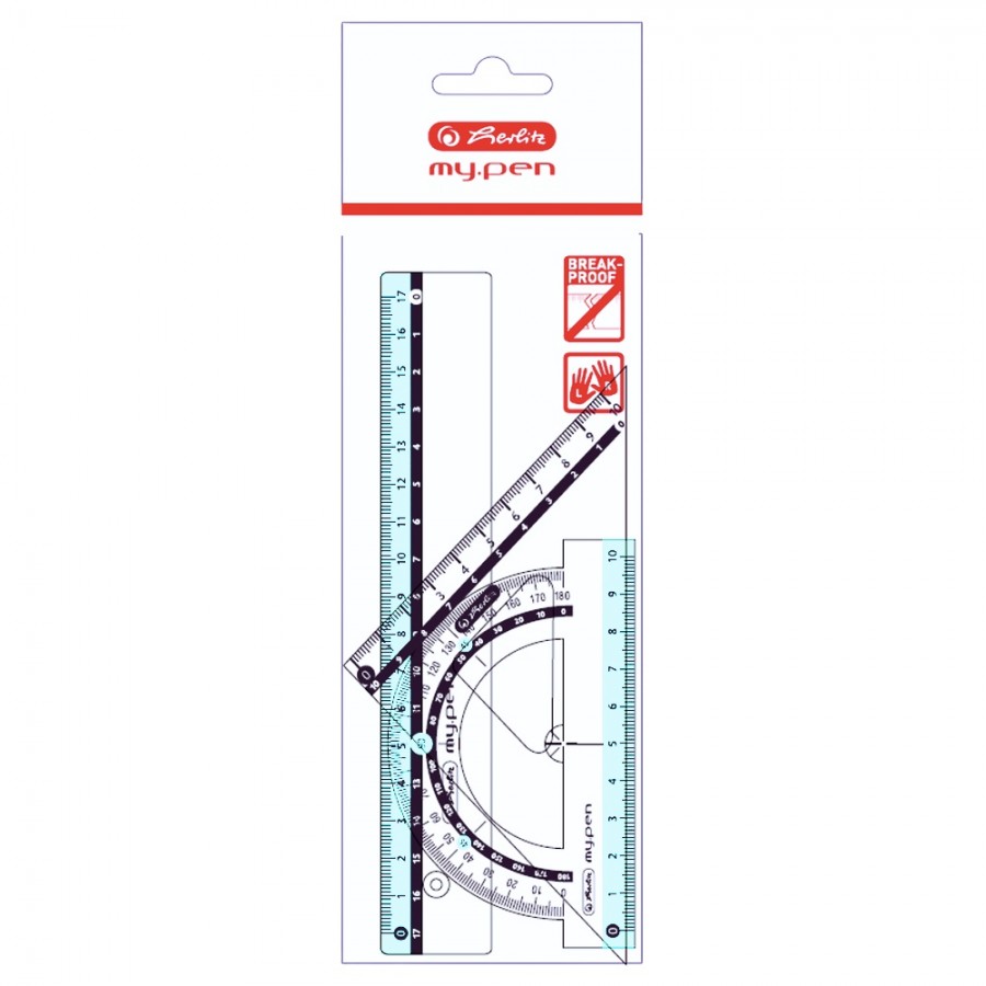 Zestaw geometryczny HERLITZ my.pen 3 elementy