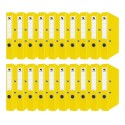 Segregator biurowy A4 55mm Hexagon ŻÓŁTY 20 sztuk