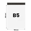 Foliopaki kurierskie BIAŁE B5 190x250mm 50szt.