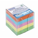Pojemnik karteczkami Donau 92x92x82mm miks kolorów