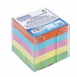 Pojemnik karteczkami Donau 92x92x82mm miks kolorów