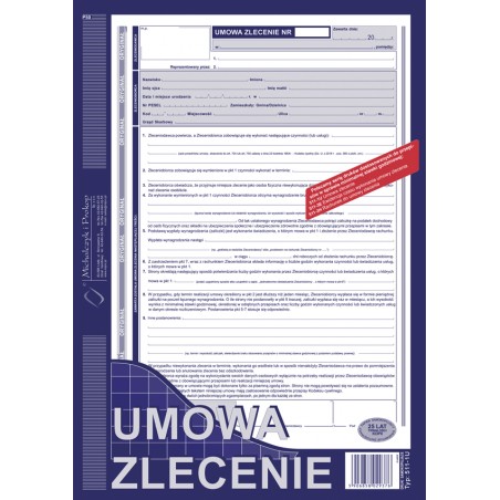511-1U Umowa Zlecenie