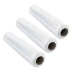 Folia Stretch 23 mic 2,7kg netto 50cm Przezroczysta ZESTAW 3 szt