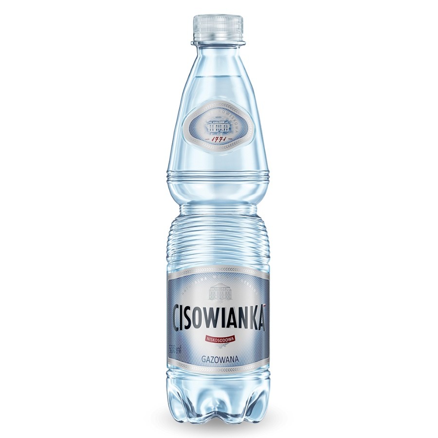 Woda Mineralna Cisowianka Gazowana Zgrzewka 12x0,5L