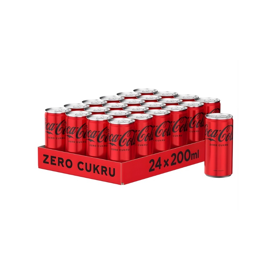 Coca Cola Original Zero Cukru zgrzewka 24x330 ml