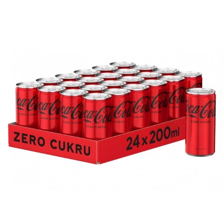 Coca Cola Original Zero Cukru zgrzewka 24x330 ml