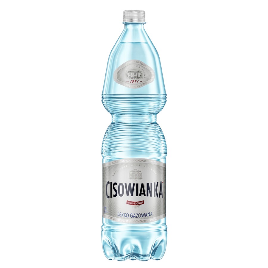 Woda Mineralna Cisowianka Lekko Gazowana Zgrzewka 6x1,5L
