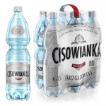 Woda Mineralna Cisowianka Lekko Gazowana Zgrzewka 6x1,5L