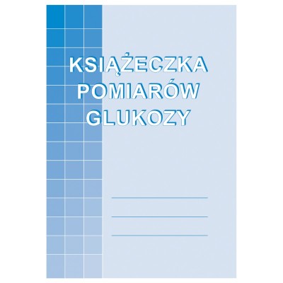 Książeczka pomiarów glukozy M&P Druk M-915-5