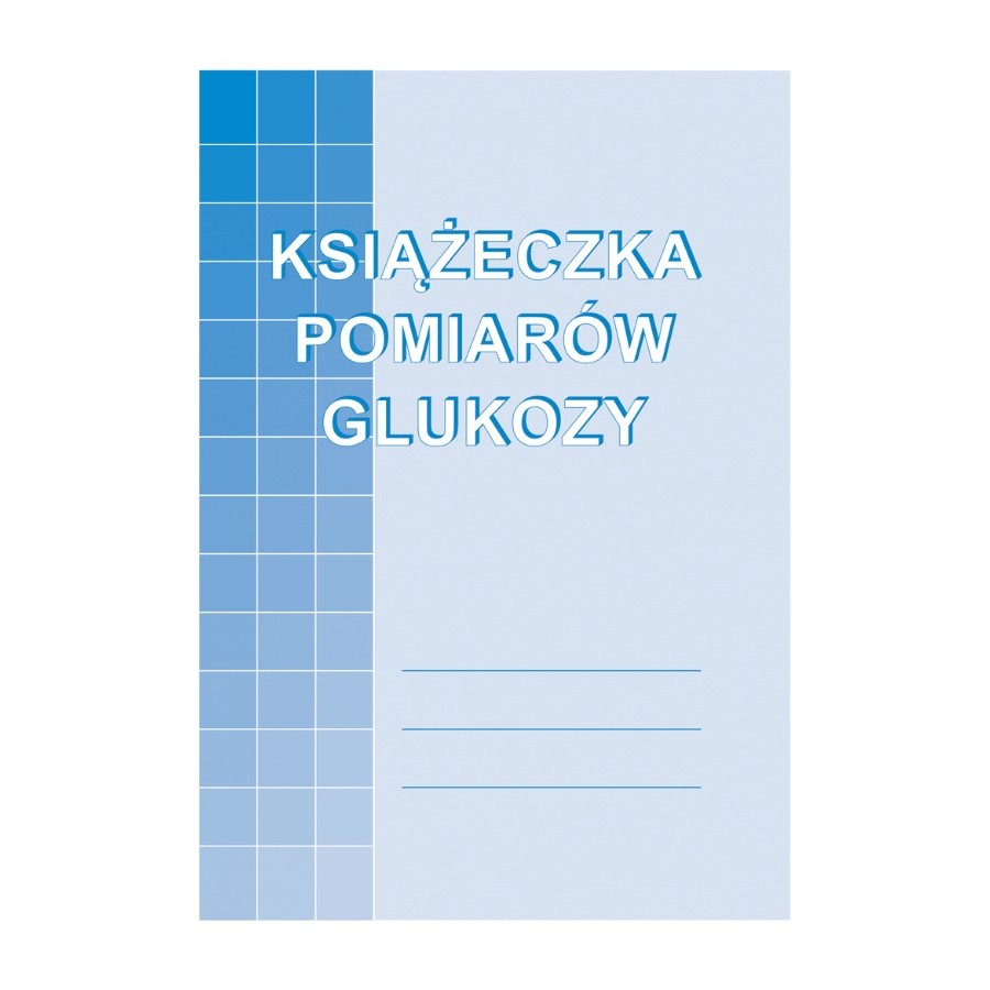 Książeczka pomiarów glukozy M&P Druk M-915-5