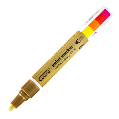Marker Olejowy Grand Gr-25 Złoty