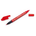 Marker-permanentny-Pentel-N75W-2-koncowki-czerwony