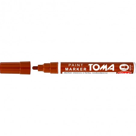 Marker-olejowy-Toma-To-440-brazowy
